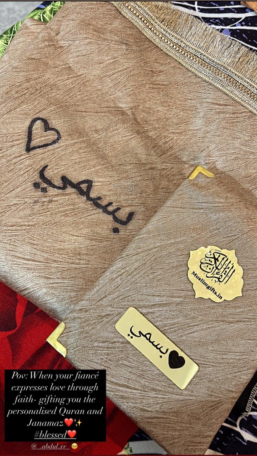 Musallah with Quran Combo Customized