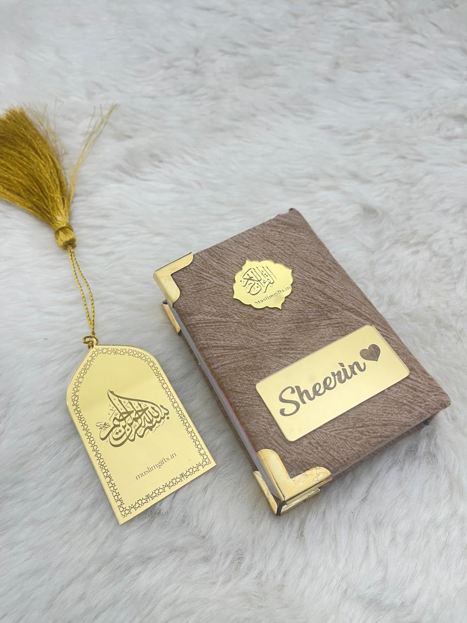 Customised Pocket Quran with name