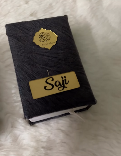 Customised Pocket Quran with name