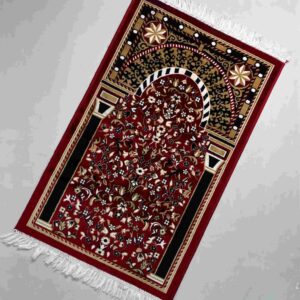 Ruby Red Floral Mat