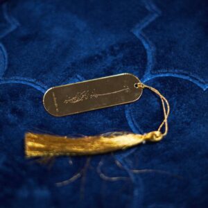 Golden Muslim Bookmark